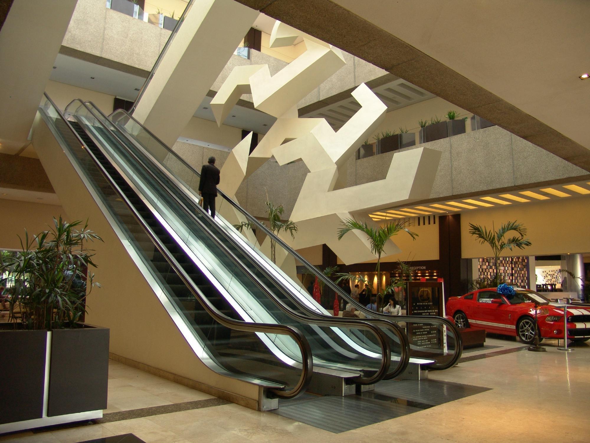 Hotel Royal Pedregal Meksyk Zewnętrze zdjęcie Escalators at the shopping mall